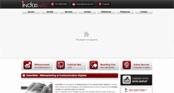 Desktop Screenshot of indexiweb.com